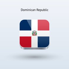 Dominican Republic Flag Icon