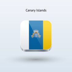 Canary Islands Flag Icon N2
