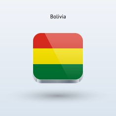 Bolivia Flag Icon N2
