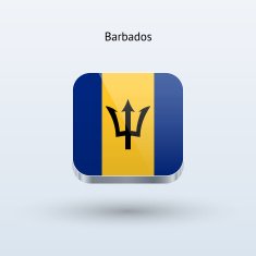 Barbados flag icon N3