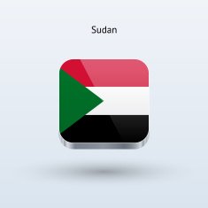 Sudan Flag Icon N4