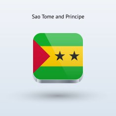 Sao Tome and Principe Flag Icon N2