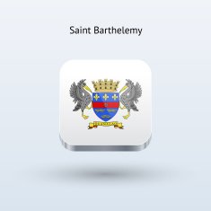 Saint Barthelemy Flag Icon