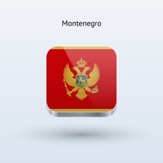 Montenegro Flag Icon N2