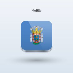 Melilla Flag Icon N2