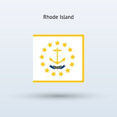 State of Rhode Island Flag N2