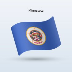 State of Minnesota Flag N4