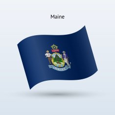 State of Maine Flag N3