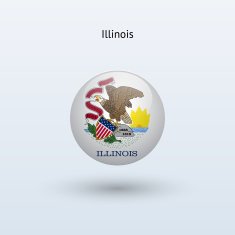 State of Illinois Flag N4