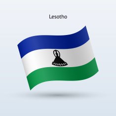 Lesotho Flag N7