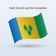 Saint Vincent and the Grenadines flag N2