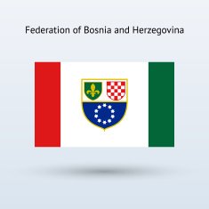Federation of Bosnia and Herzegovina flag N4