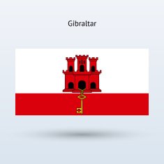 Gibraltar Flag N12
