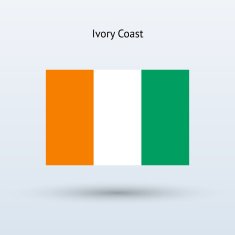 Ivory Coast flag N6