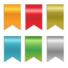 Web Ribbons Set