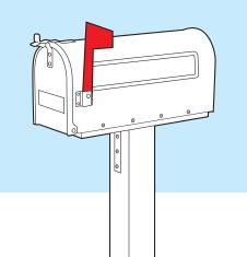 Mailbox Line Art