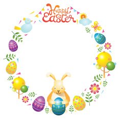 Easter Icons Wreath N2