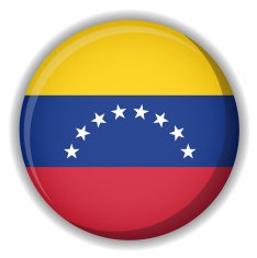 Venezuela flag button N3