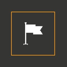 Simple stylish pixel icon flag Vector design N6
