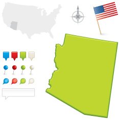 Arizona State Map