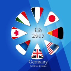 G8 summit infographic