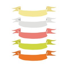 Vintage Ribbon Banner N7