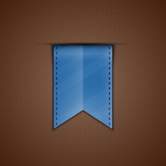 Bookmark decoration ribbon N4