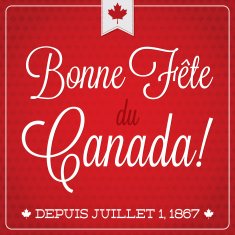 Happy Canada Day retro card in vector format N3