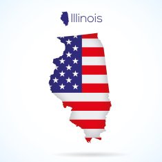 USA state Illinois