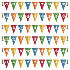 Christmas bunting N3