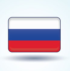 Flag of Russia vector illustration N11