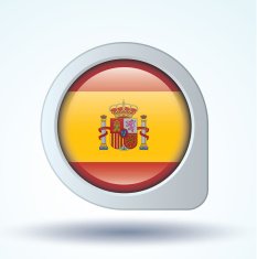 flag of Spain vector illustration N7