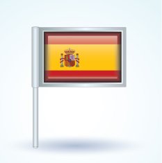 flag of Spain vector illustration N9