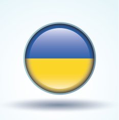 Flag of ukrain vector illustration N10
