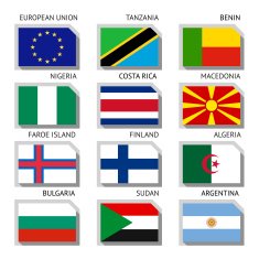 flags of the world N60