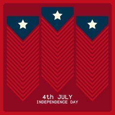 abstract independence day background with special objects N9