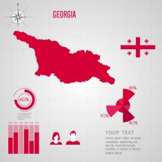Republic of GEORGIA map