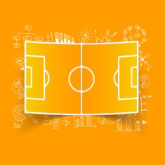 Drawing business formulas playing field N20