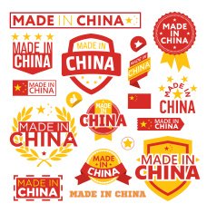 Labels made ââin China