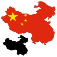China map flag N3