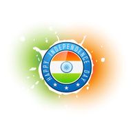 indian flag badge
