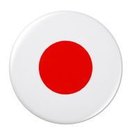 Badge - Japan flag