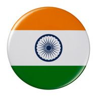 Badge - Indian flag