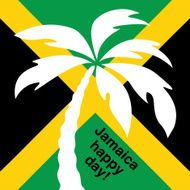 Jamaica happy day Greeting card