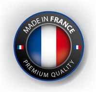 Made in FRANCE seal Flag (Vector)