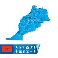 Morocco map