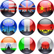 Flag Marbles