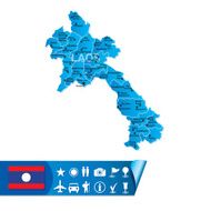 Laos map N2