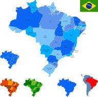 Brazil Map N3