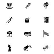 4th July Icon Set